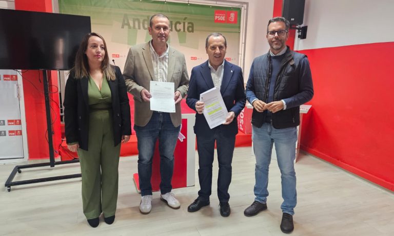 El PSOE de Antequera exige a Diputación avances en la cuneta peatonal hacia el cementerio de Cartaojal y la reconstrucción del Puente de Rojas