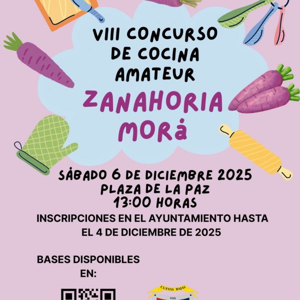 Cuevas Bajas convoca este sábado 6 sus concursos de Zanahoria Morá y reafirma su legado agrícola y cultural
