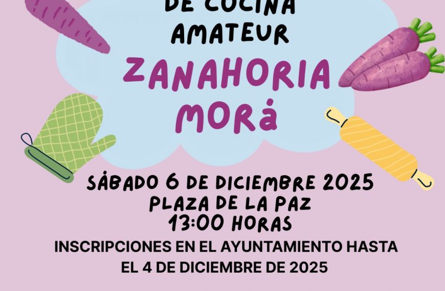 Cuevas Bajas convoca este sábado 6 sus concursos de Zanahoria Morá y reafirma su legado agrícola y cultural