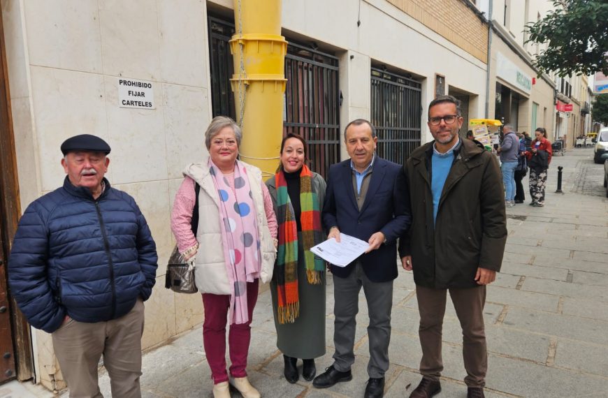 El PSOE de Antequera exige a la Junta de Andalucía acelerar las obras del Centro de Participación Activa de Mayores