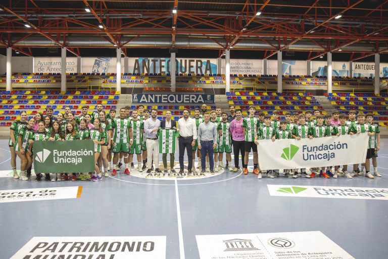 Fundación Unicaja refuerza su apuesta por el deporte andaluz con el patrocinio del Club Balonmano Los Dólmenes de Antequera
