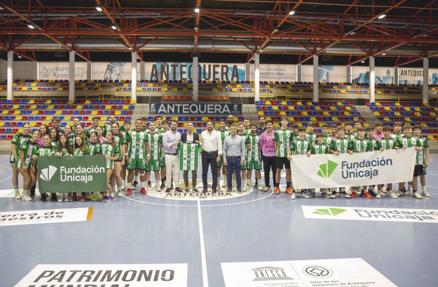 Fundación Unicaja refuerza su apuesta por el deporte andaluz con el patrocinio del Club Balonmano Los Dólmenes de Antequera