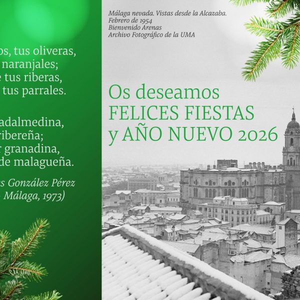 El PSOE de Málaga recupera la figura de la poetisa malagueña Lota España en su felicitación navideña