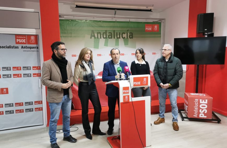 El PSOE de Antequera fija como prioridades para 2026 el refuerzo de los servicios públicos, la vivienda y las infraestructuras
