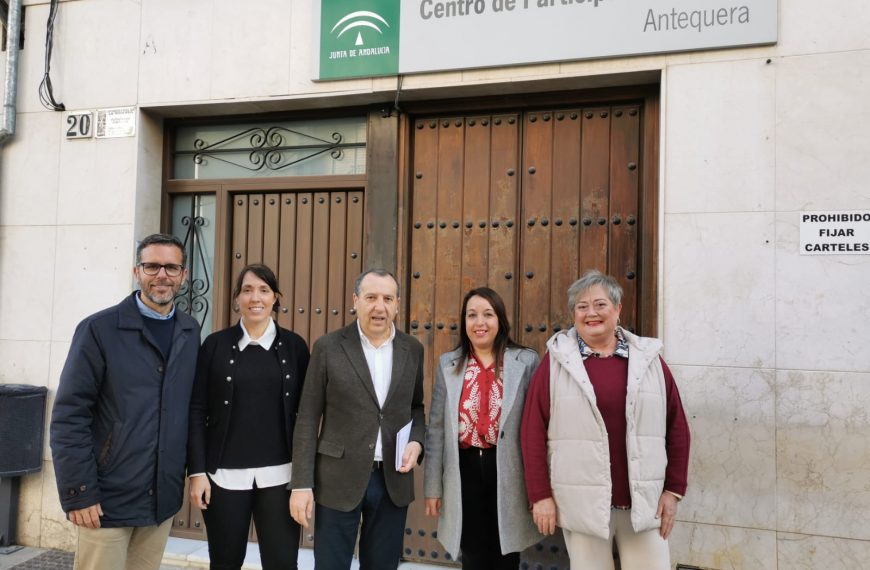 El PSOE exige a la Junta la reapertura inmediata del Centro de Participación Activa de Personas Mayores de Antequera tras ocho meses cerrado