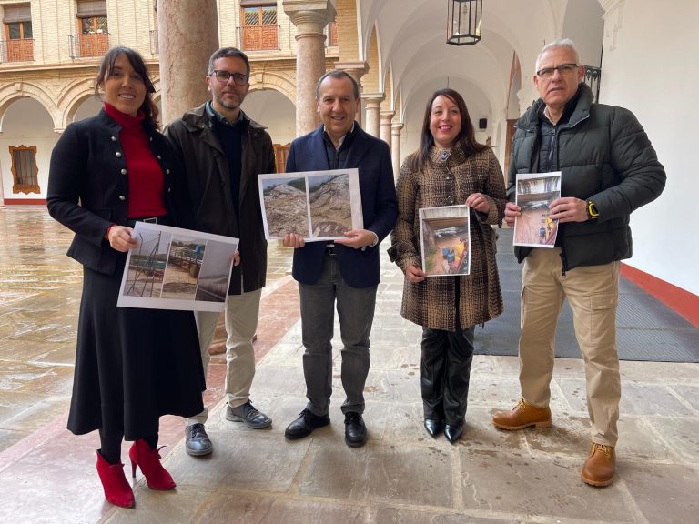 El PSOE reclama una evaluación urgente de los daños tras la borrasca Leonardo y medidas estructurales para prevenir nuevos desbordamientos en Antequera