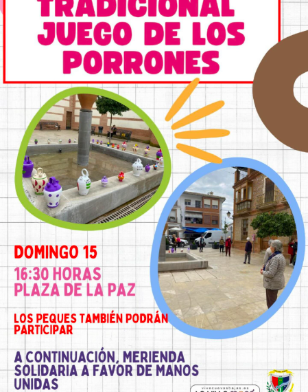 Cuevas Bajas celebrará el tradicional Juego de los Porrones el 15 de febrero como antesala del Carnaval