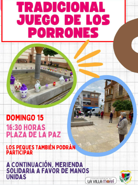Cuevas Bajas celebrará el tradicional Juego de los Porrones el 15 de febrero como antesala del Carnaval