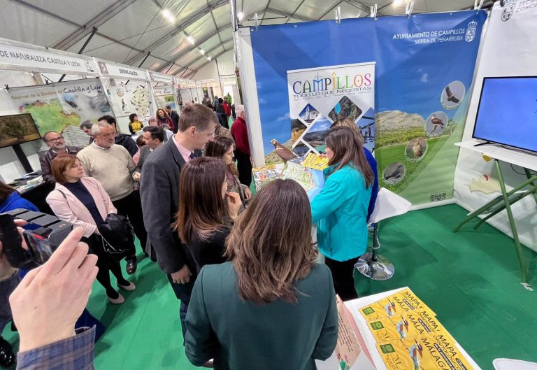 Campillos promociona un año más su patrimonio natural en la Feria Internacional de Turismo Ornitológico