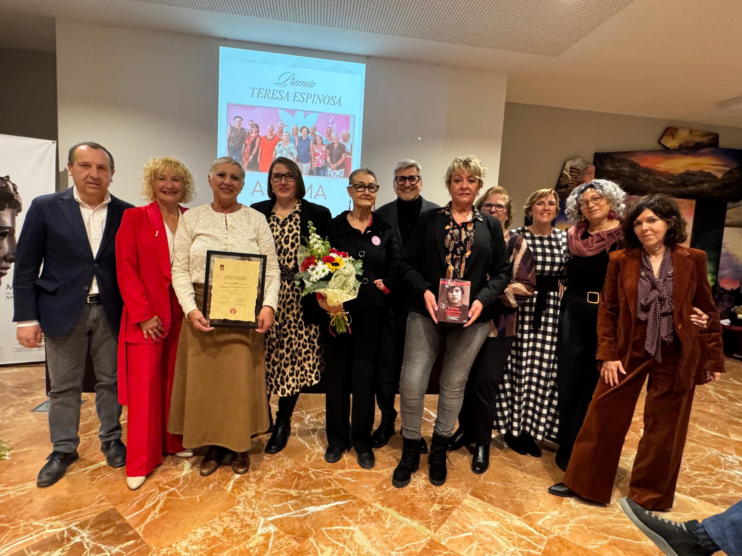 El PSOE de Antequera reconoce a AMAMA con el Premio Teresa Espinosa