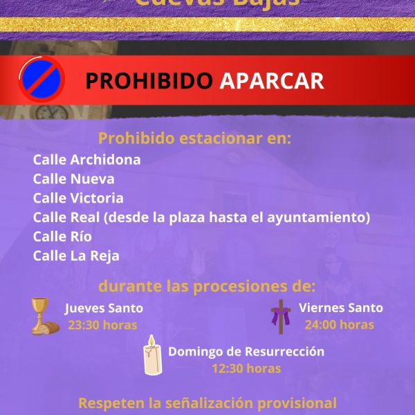 Cuevas Bajas se prepara para vivir una Semana Santa con tradición, devoción y participación vecinal