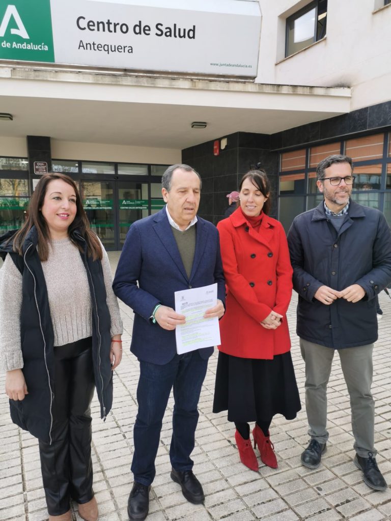 El PSOE de Antequera reclama reforzar la Atención Primaria y exige a la Junta cumplir los estándares de calidad del sistema sanitario