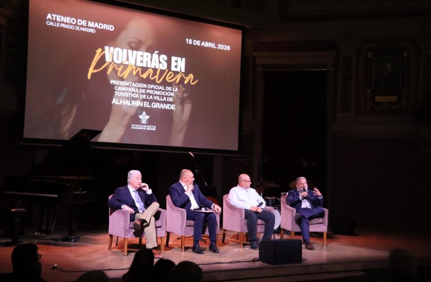 Presentación oficial en el Ateneo de Madrid de la campaña «Volverás en primavera» de Alhaurín el Grande