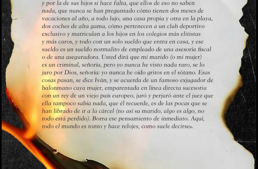 Fernando Repiso incendia la novela negra con su nuevo thriller: «Manual para construir un infierno»