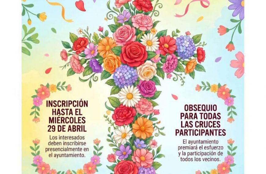 Cuevas Bajas celebra este domingo su tradicional Fiesta de las Cruces de Mayo con participación vecinal