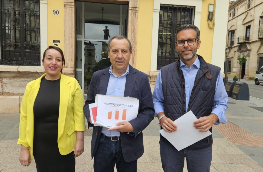 El PSOE de Antequera acusa al PP de bloquear financiación y critica la visita «sin propuestas» de Moreno Bonilla