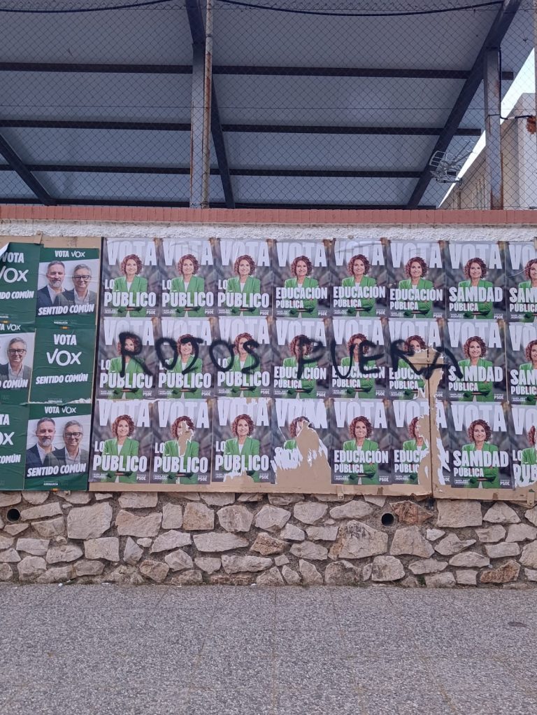 El PSOE de Antequera denunciará ante la Policía Nacional actos vandálicos contra su cartelería electoral