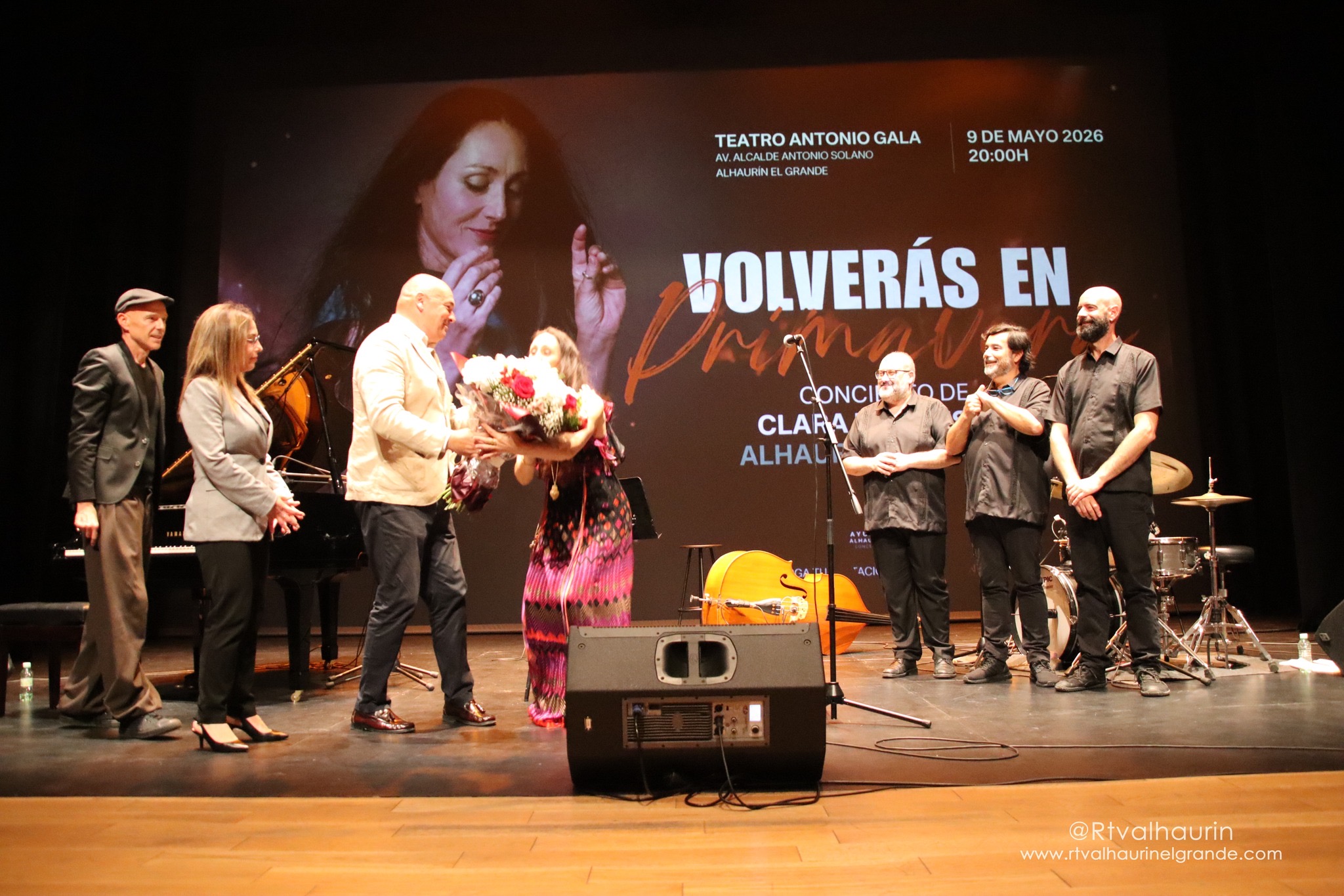 Clara Montes protagoniza en Alhaurín el Grande un recital inspirado en la obra de Antonio Gala