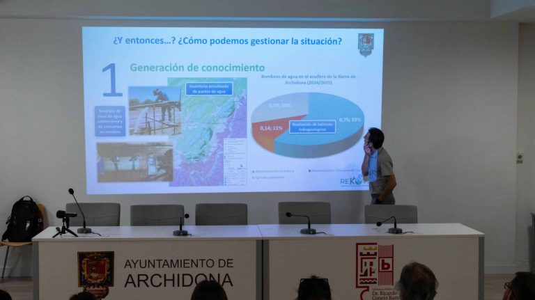 Expertos instan al consumo responsable de agua ante la vulnerabilidad del acuífero de Archidona