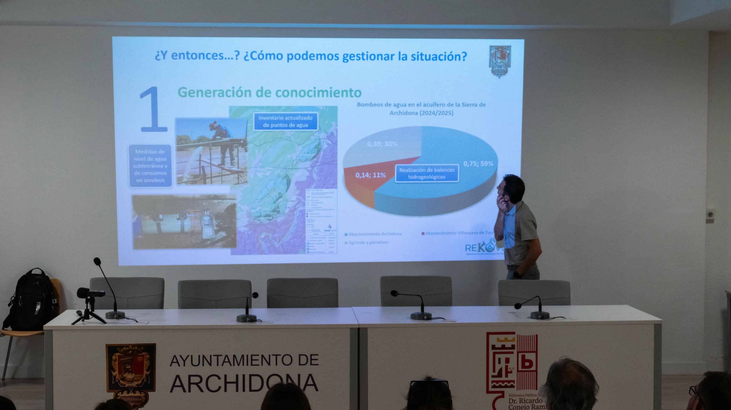 Expertos instan al consumo responsable de agua ante la vulnerabilidad del acuífero de Archidona
