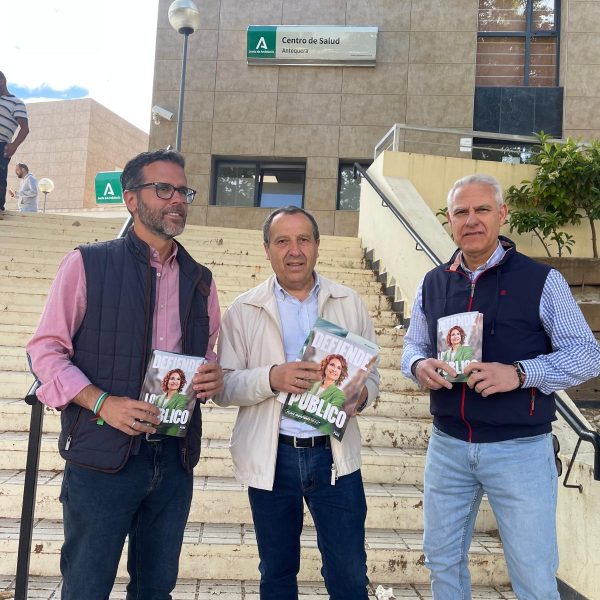 El PSOE de Antequera propone un plan de rescate de la sanidad pública andaluza con 3.000 millones y 18.000 profesionales
