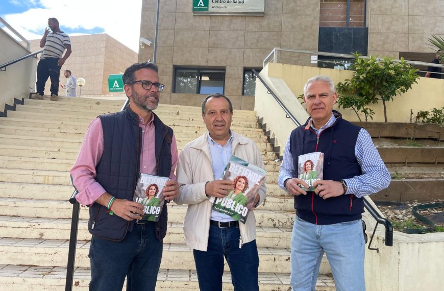 El PSOE de Antequera propone un plan de rescate de la sanidad pública andaluza con 3.000 millones y 18.000 profesionales