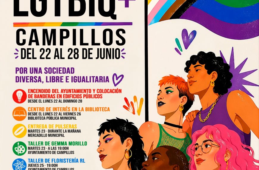 Campillos celebra la II Semana del Orgullo LGTBIQ+ del 22 al 28 de junio