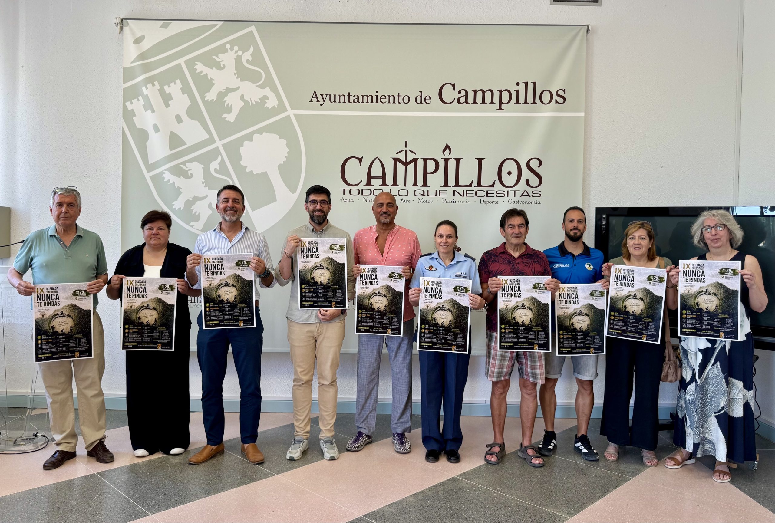La IX Quedada Solidaria contra el Cáncer ‘Nunca te rindas’ de Campillos se celebrará el 20 de septiembre