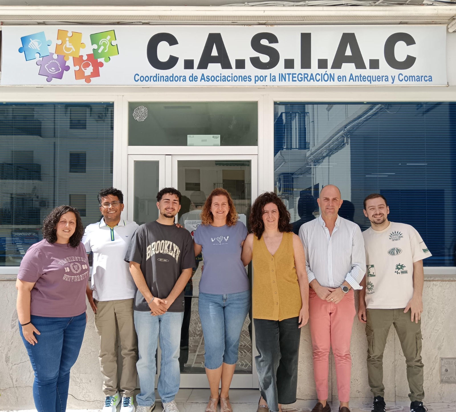 CASIAC y ACIA impulsan prácticas laborales para personas con diversidad funcional en empresas de Antequera