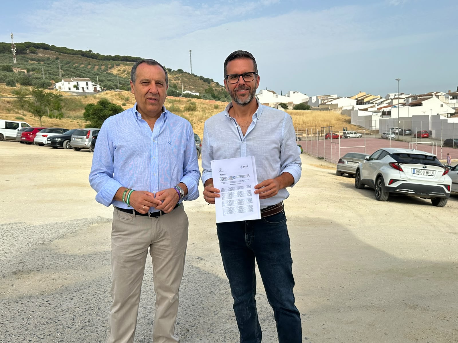 El PSOE reclama un aparcamiento público estable en las traseras de la calle Alcalá