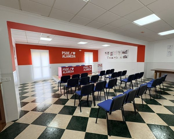 El PSOE de Alameda culmina la renovación de su Casa del Pueblo con la apertura del bar El Prevelicao