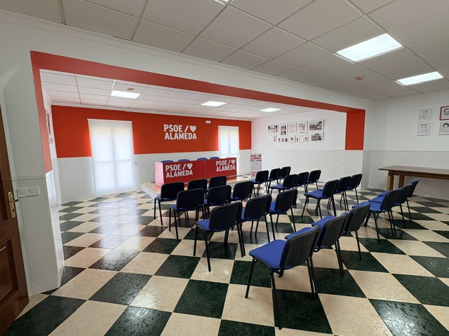 El PSOE de Alameda culmina la renovación de su Casa del Pueblo con la apertura del bar El Prevelicao