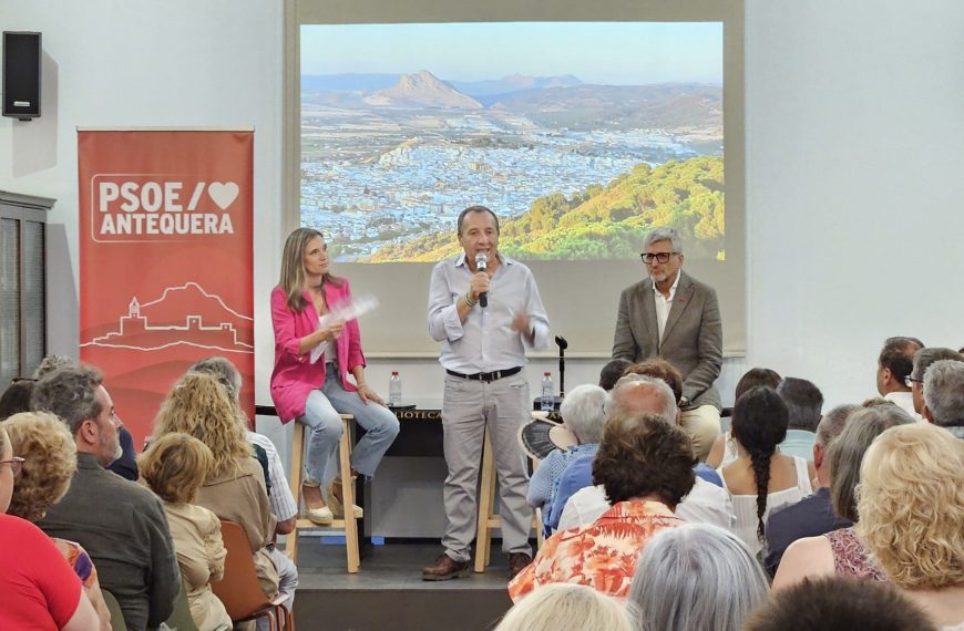 José Luis Ruiz Espejo, proclamado candidato del PSOE a la Alcaldía de Antequera para 2027